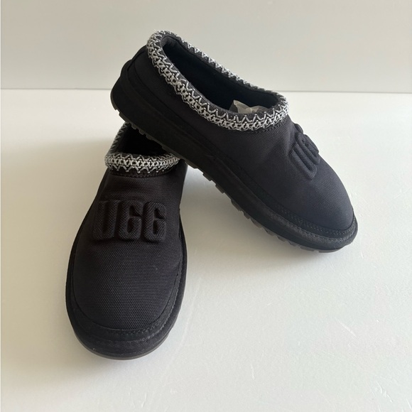 UGG Other - UGG Tasman Ballistic Black  1112693 Men's Winter Slippers Shoes Size 7 EUC